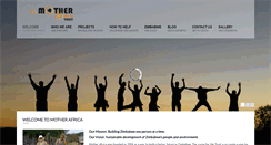 Desktop Screenshot of mother-africa.org